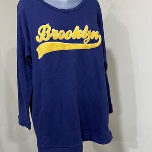 NWOT H&M Divided Brooklyn sweatshirt. Size L large 12/14